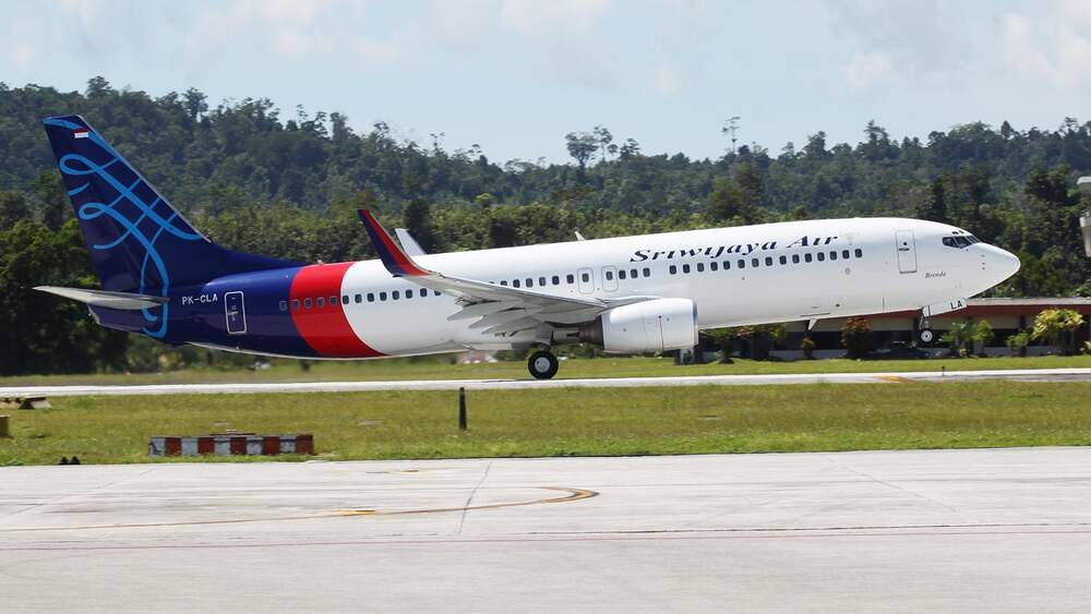 Pesawat Sriwijaya Air Indonesia