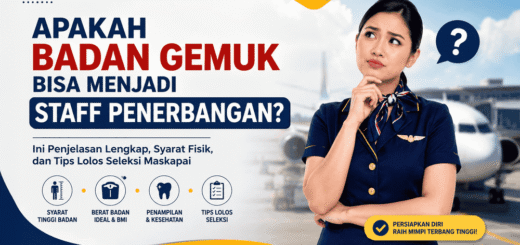 Apakah Badan Gemuk Bisa Jadi Staff Penerbangan