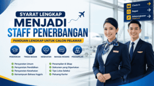 Persyaratan Umum Menjadi Staff Penerbangan