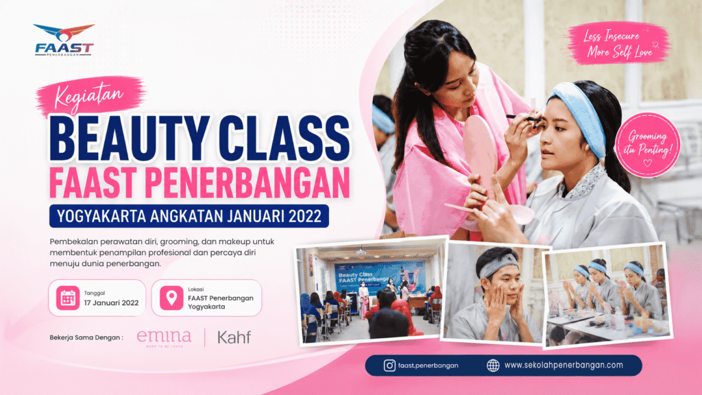 Beauty Class FAAST Penerbangan Yogyakarta Angkatan Januari 2022