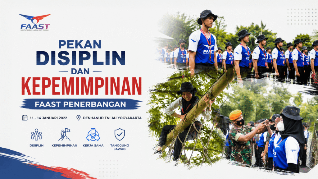 Pekan Disiplin dan Kepemimpinan FAAST Penerbangan Yogyakarta Januari 2022