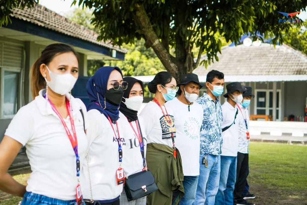Aktivitas PDK siswa FAAST Penerbangan