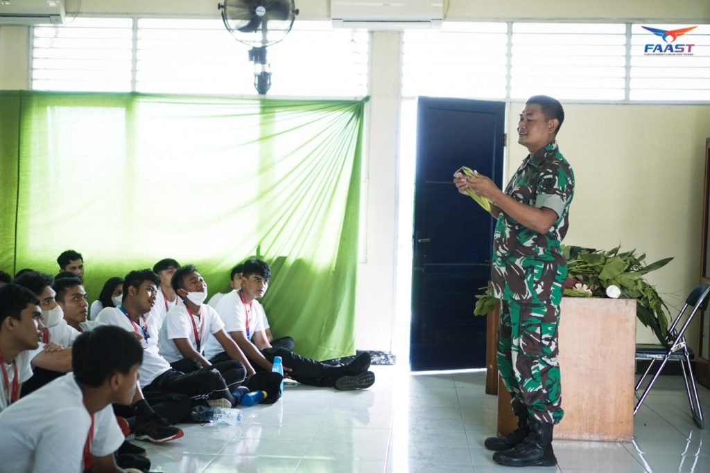 Siswa FAAST Penerbangan mengikuti Pekan Disiplin dan Kepemimpinan