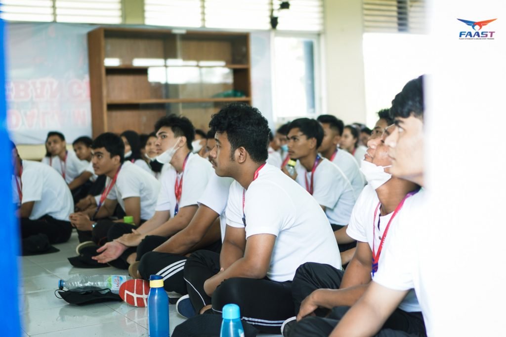Siswa FAAST Penerbangan mengikuti Pekan Disiplin dan Kepemimpinan